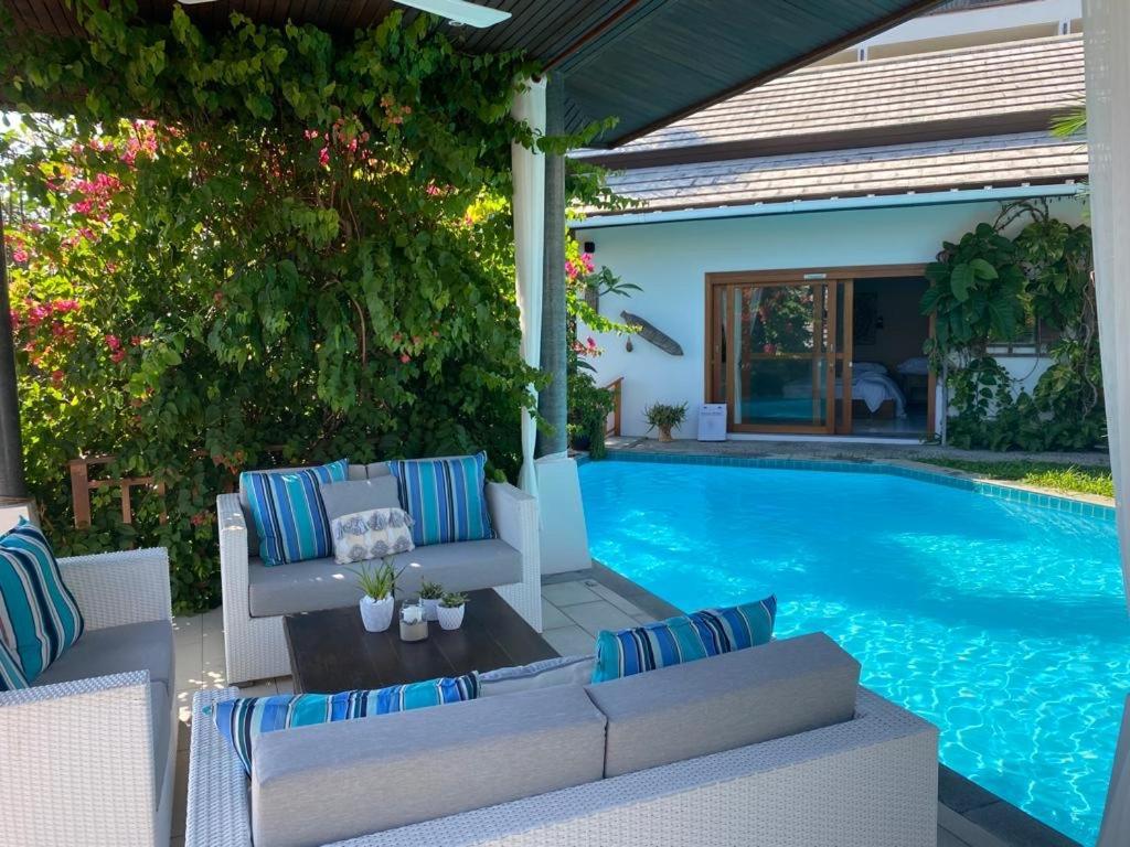 Samui Blu, Villa With Private Pool Choeng Mon Esterno foto