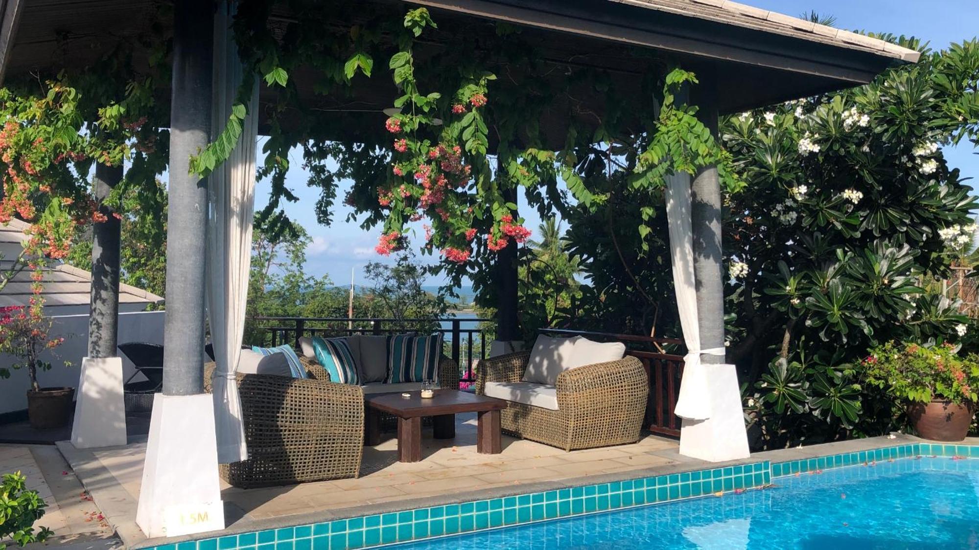 Samui Blu, Villa With Private Pool Choeng Mon Esterno foto